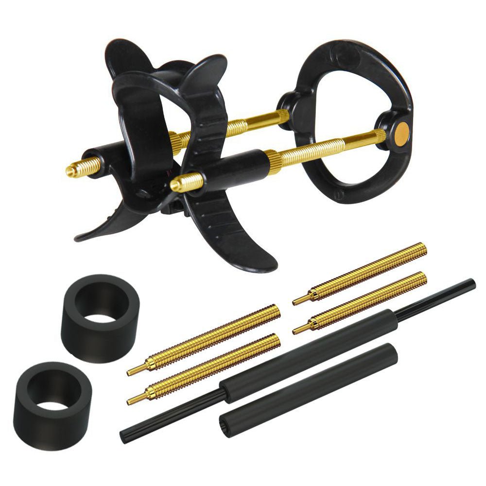 LuvPump Max Fit Penis Extender – Luxury Traction Device for Men, Black - PUMPS