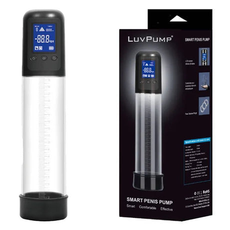 LuvPump Smart Penis Pump – Automatic Rechargeable Male Enhancer - PUMPS