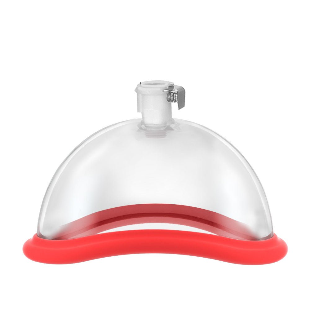 LuvPump Vagina Enhancement System - Clear/Red - PUMPS