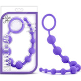 Luxe Silicone 10 Beads Purple - Naughty by Nature Adult Store