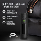 M For Men Master Blaster - USB Rechargeable Sucking & Vibrating Stroker - MASTURBATORS
