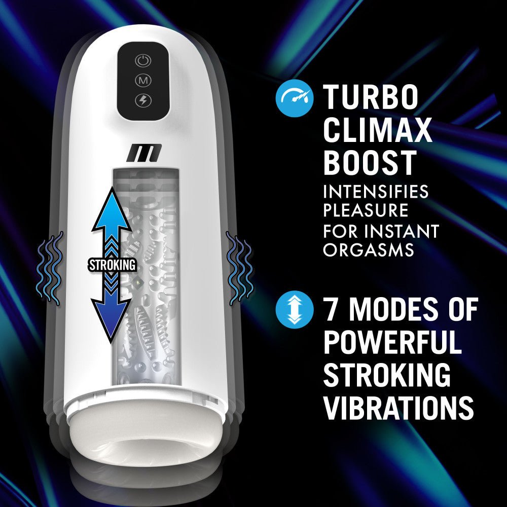 M For Men Robo - Bator Automatic Stroker | Vibrating USB Rechargeable - MASTURBATORS