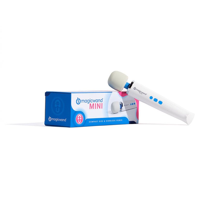 Magic Wand Mini - White Rechargeable Massage Wand - VIBRATORS