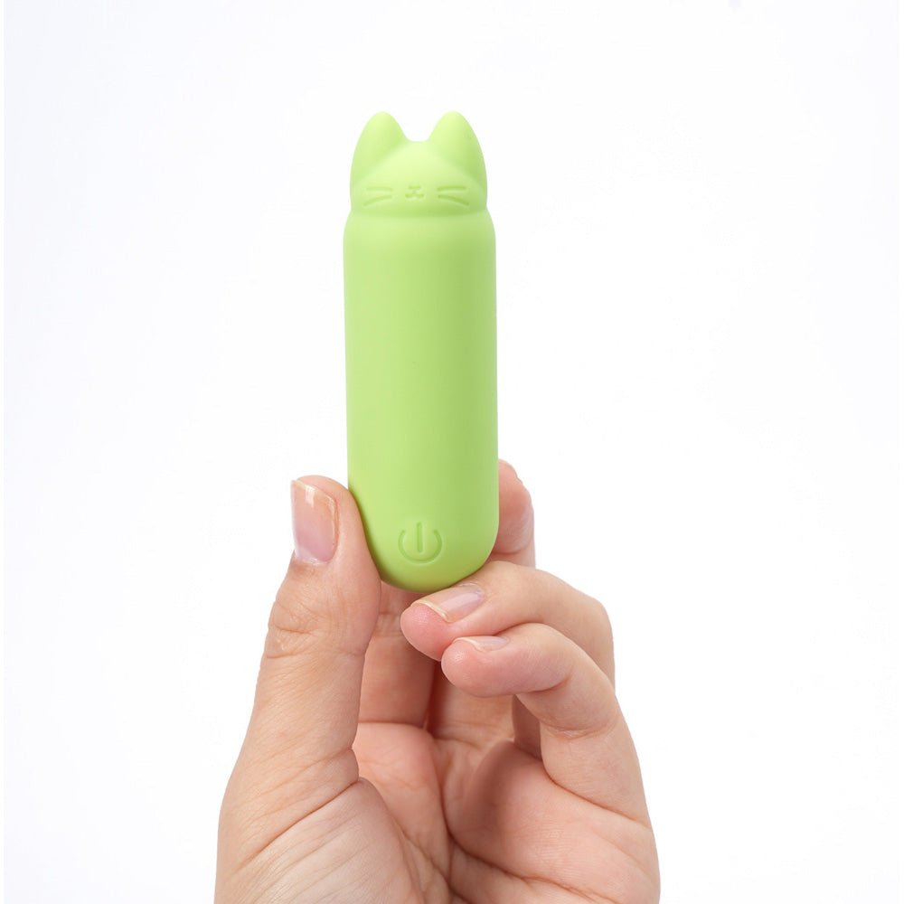 Maia Allie Green 7.6 Cm Vibrating Bullet - BULLETS & EGGS