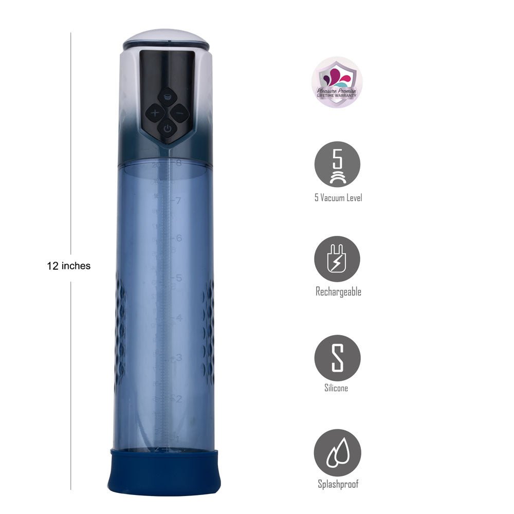 Maia Archer Automatic Penis Pump – USB Rechargeable Vacuum Device - PUMPS