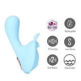 Maia AVERI - Blue - Blue USB Rechargeable Vibrator - VIBRATORS