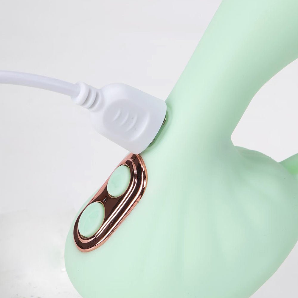 Maia AVERI - Green Rechargeable Vibrator - VIBRATORS