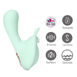 Maia AVERI - Green Rechargeable Vibrator - VIBRATORS