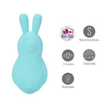 Maia BRI - Teal Vibrating Bunny Bullet - BULLETS & EGGS