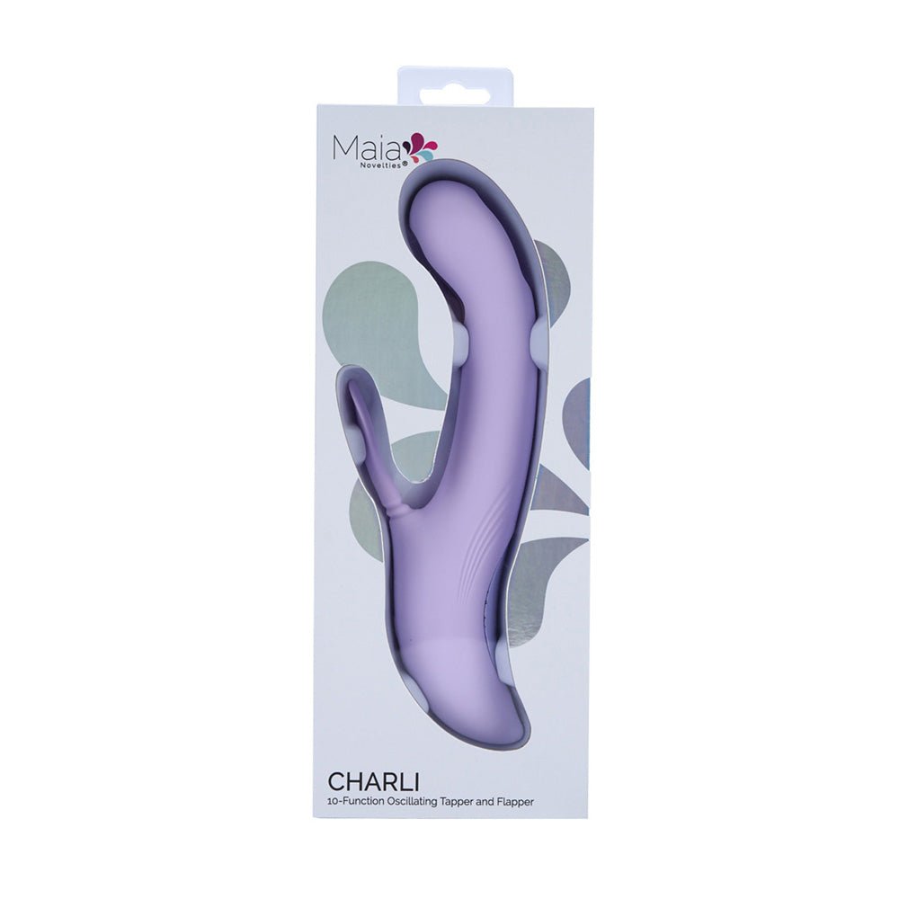 Maia Charli Rabbit Vibrator Flapping And Tapping - VIBRATORS