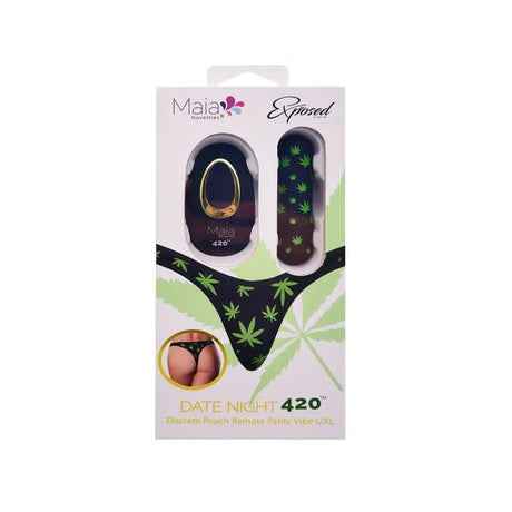 Maia DATE NIGHT 420 PANTY VIBE - S/M - BULLETS & EGGS