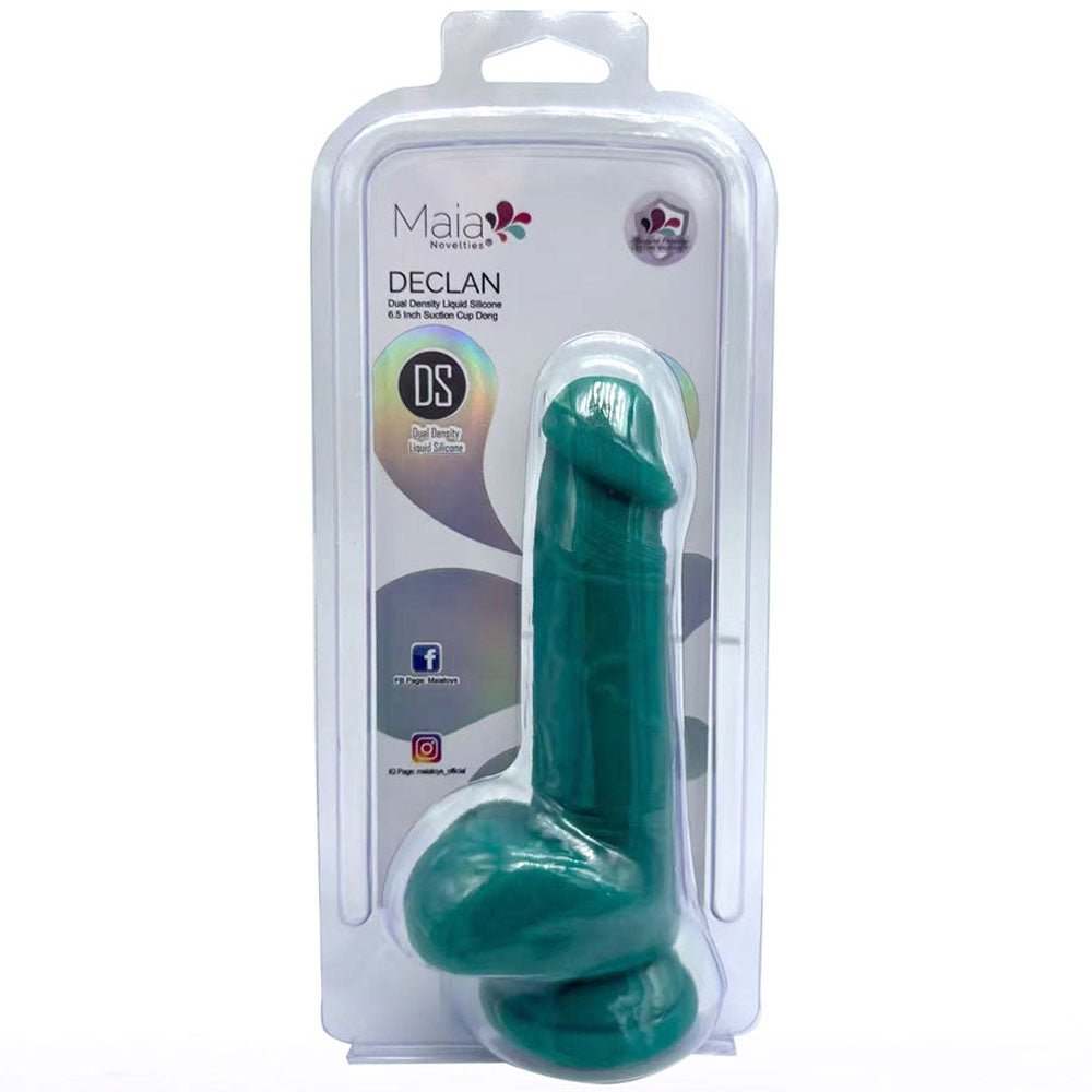 Maia DECLAN - Green 16.5 cm Dual Density Dong - DONGS