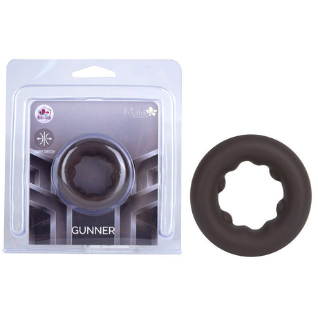Maia Gunner Chocolate Dark Brown Cock Ring For Men - COCK RINGS
