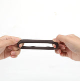 Maia Gunner Chocolate Dark Brown Cock Ring For Men - COCK RINGS