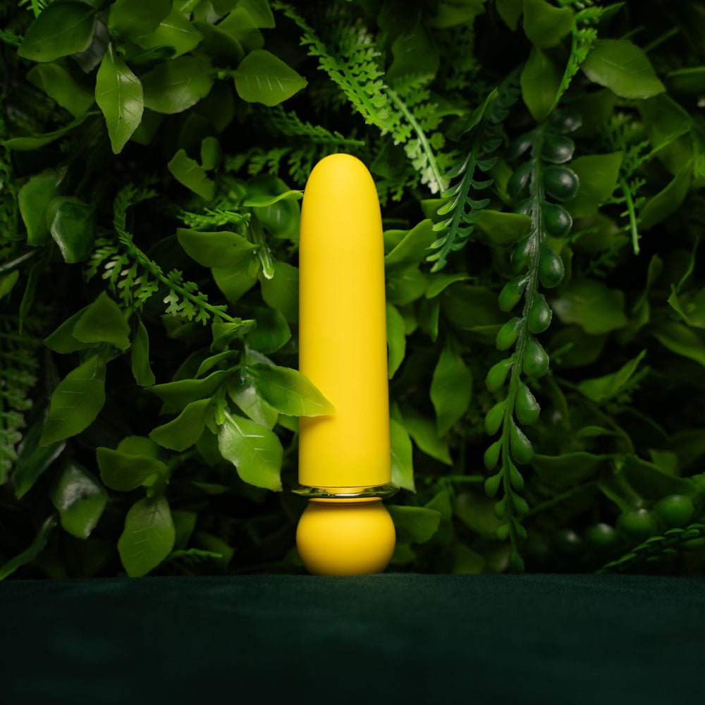 Maia JAGUAR - Yellow 10.1 cm USB Rechargeable Bullet - BULLETS & EGGS