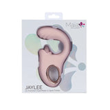 Maia Jaylee Pink USB Rechargeable Dual Motor Vibrator - VIBRATORS