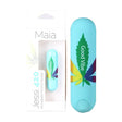 Maia Jessi 420 - Teal 7.6 cm USB Rechargeable Bullet - BULLETS & EGGS