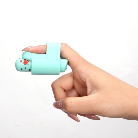 Maia Jilly Teal USB Rechargeable Powerful Finger Stimulator - STIMULATORS