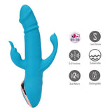 Maia KENNEDI - Blue Triple Stimulating Vibrator - VIBRATORS