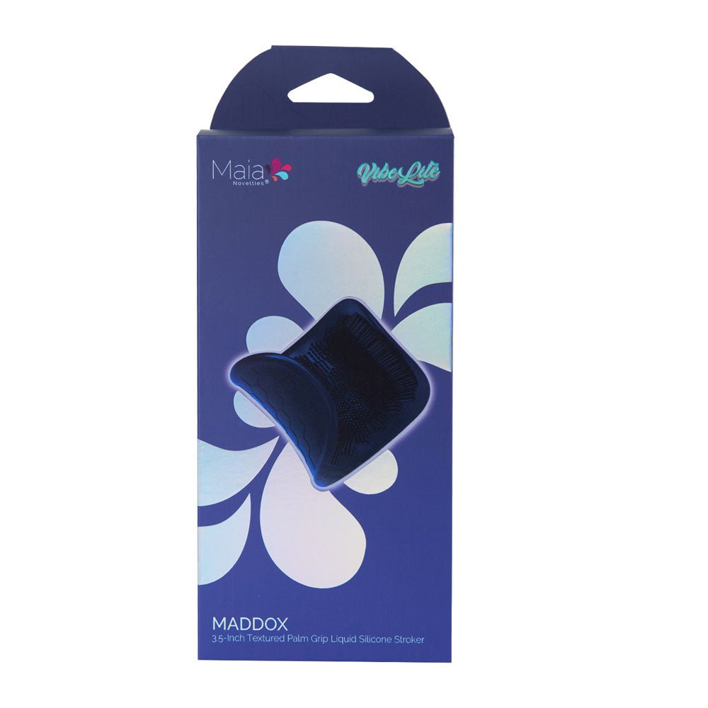 Maia Maddox Blue Textured Stroker Sleeve For Realistic Pleasure - MASTURBATORS