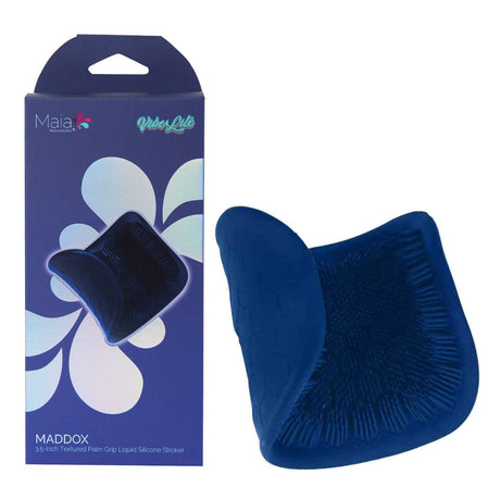 Maia Maddox Blue Textured Stroker Sleeve For Realistic Pleasure - MASTURBATORS