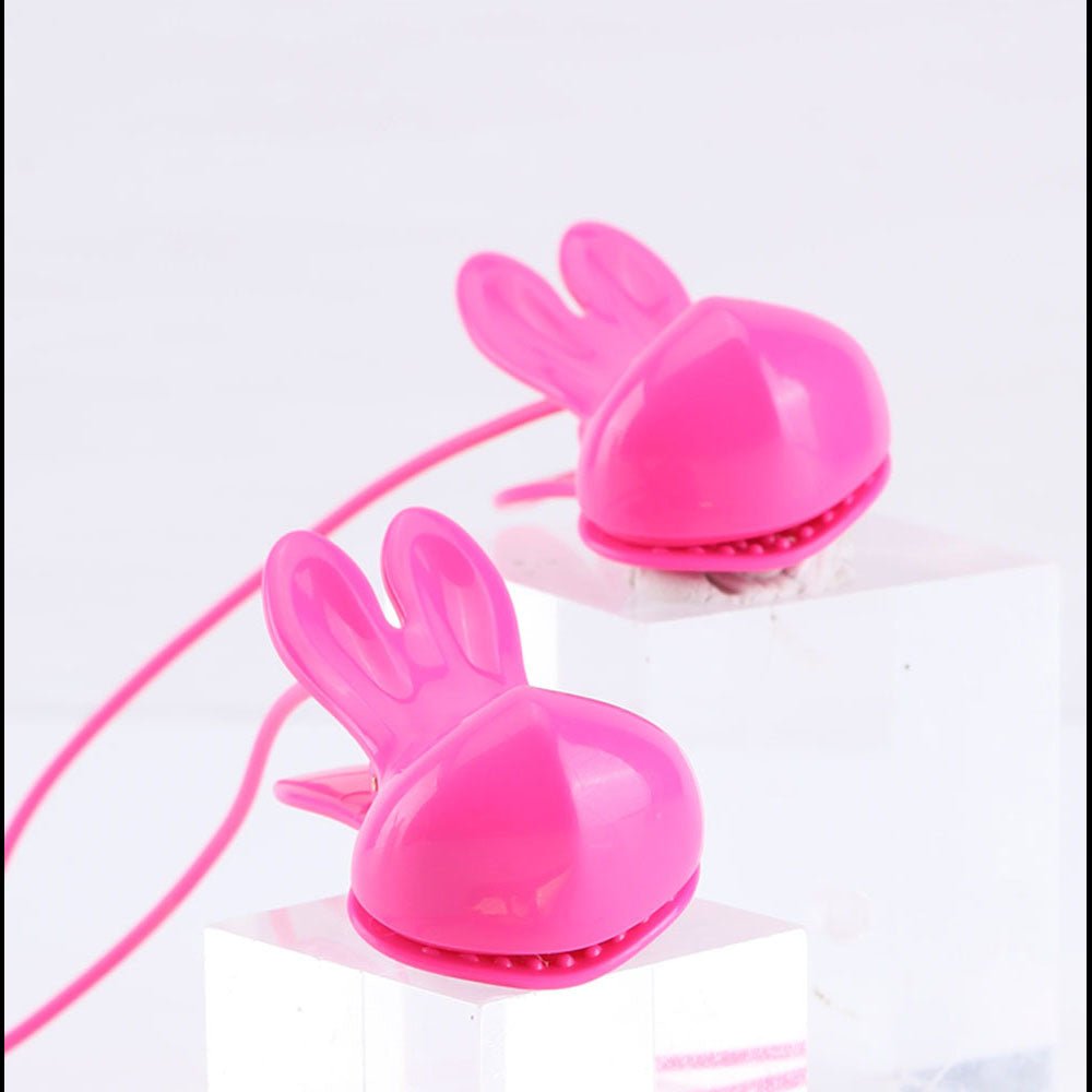 Maia MOLLI - Pink Vibrating Nipple Clamps & Necklace - BONDAGE - TOYS