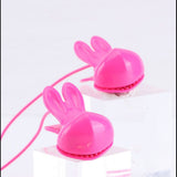Maia MOLLI - Pink Vibrating Nipple Clamps & Necklace - BONDAGE - TOYS