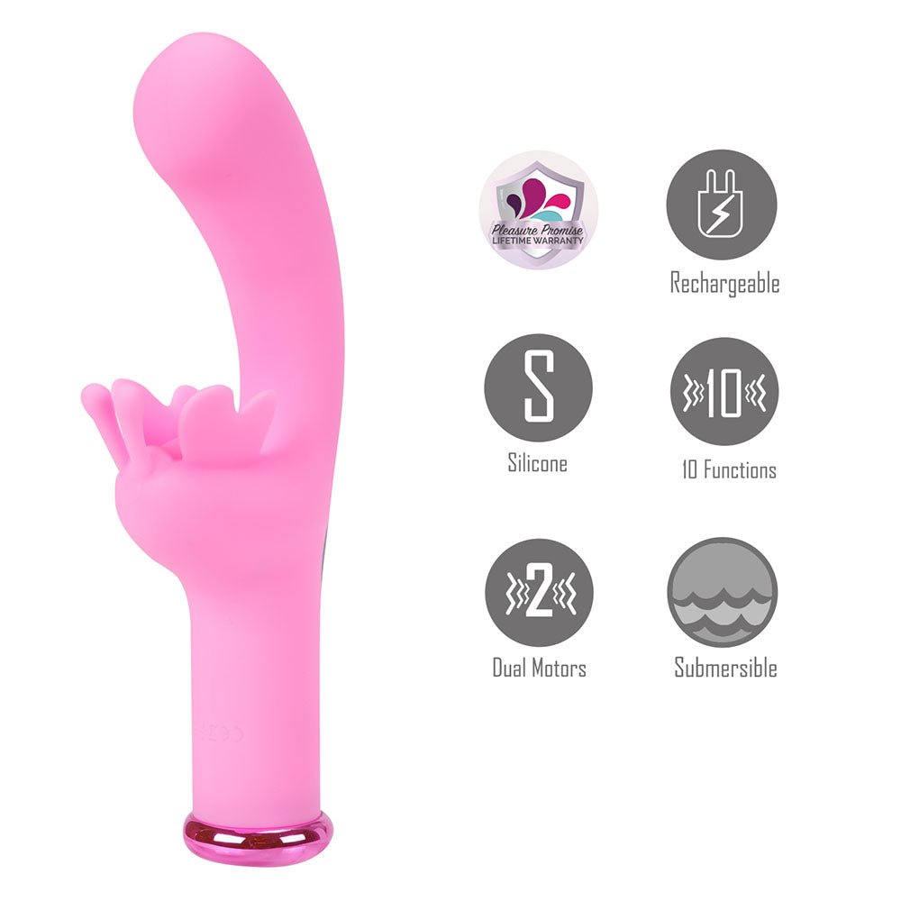 Maia MYLA - Pink Butterfly Vibrator - VIBRATORS