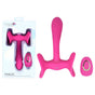 Maia Paislee Pink Rechargeable USB Thigh Vibrator With Wireless Remote - VIBRATORS