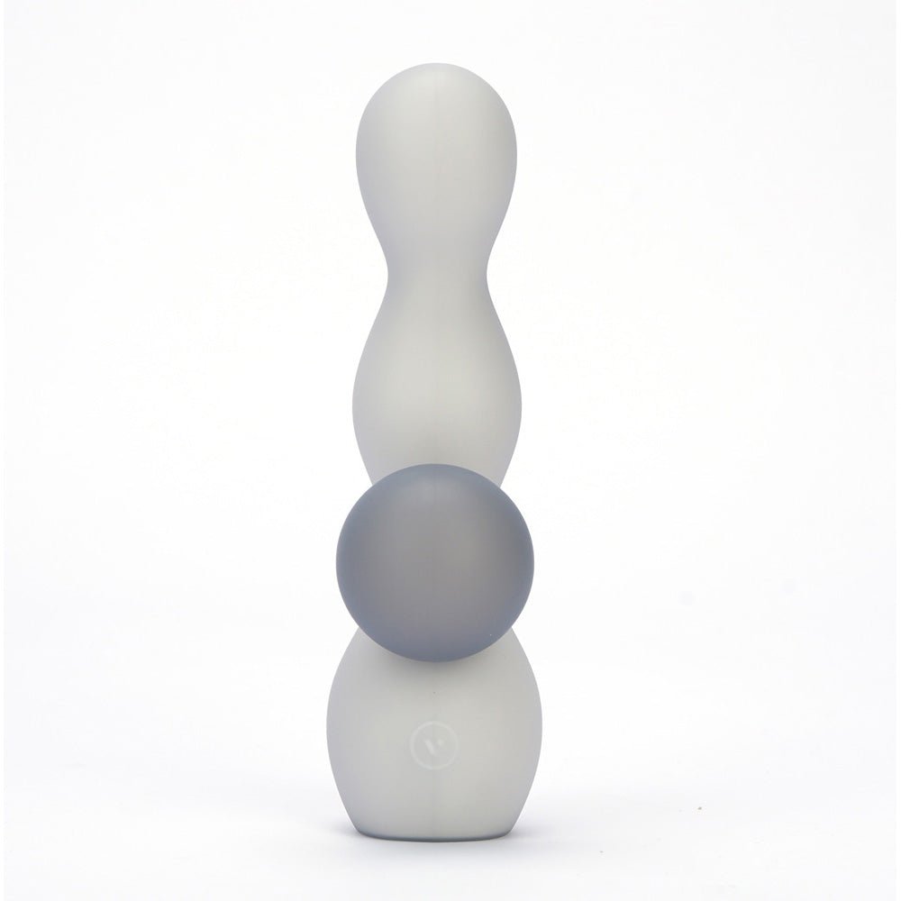 Maia Presley Grey USB Rechargeable Ball Vibrator - VIBRATORS