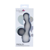 Maia Presley Grey USB Rechargeable Ball Vibrator - VIBRATORS