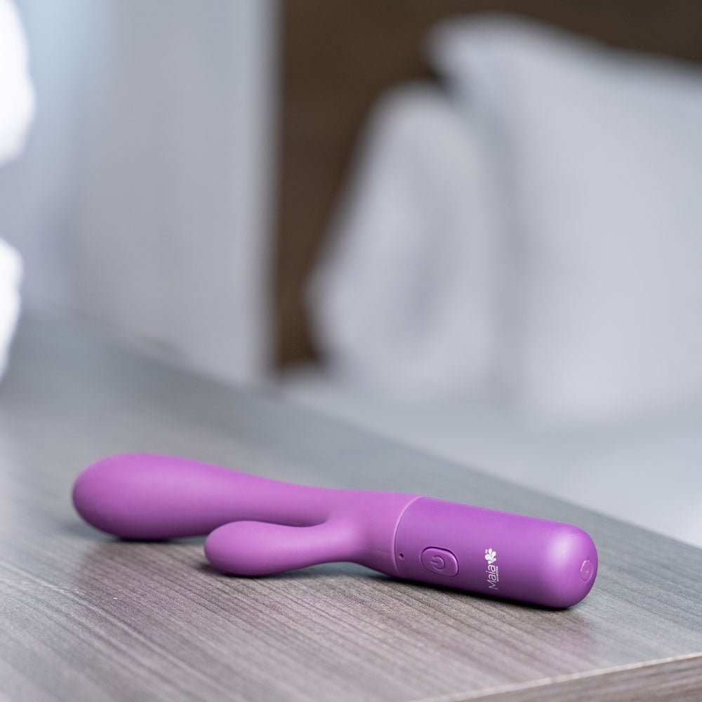 Maia RAYLA - Purple 17.8 cm USB Rechargeable Rabbit Vibrator - VIBRATORS