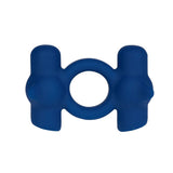 Maia Ronan Blue Dual Vibrating USB Rechargeable Cock Ring - COCK RINGS