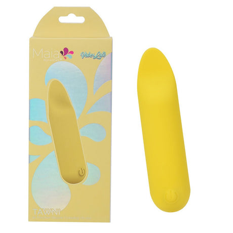 Maia TAWNI - Yellow Bullet with Flickering Tip - BULLETS & EGGS