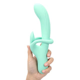 Maia Tenley Mint Green Gyrating Rabbit Vibrator - VIBRATORS