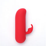 Maia ZIA Red USB Rechargeable Mini Bullet Rabbit Vibrator - BULLETS & EGGS