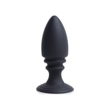Male Chastity Harness w Anal Plug Black - Adult Toys