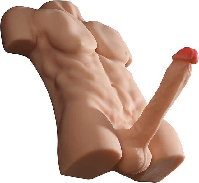 Male Half Body Sex Doll Torso With Realistic Measurements TPE 7kg - Sex Doll