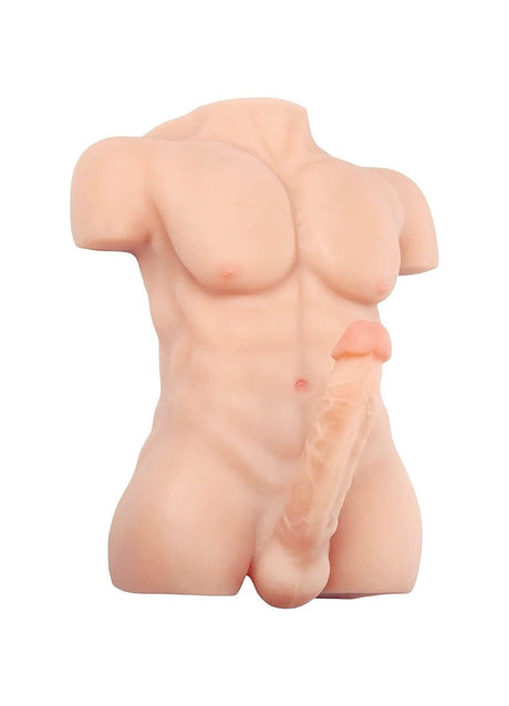 Male Half Body Sex Doll Torso With Realistic Measurements TPE 7kg - Sex Doll