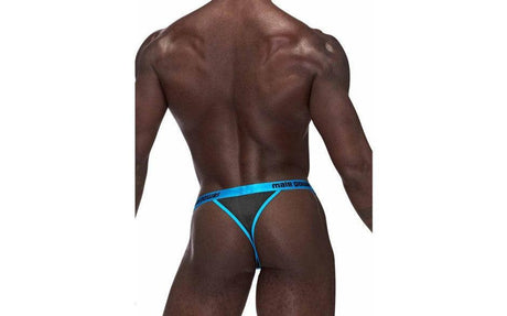 Male Power Casanova Uplift Micro Thong Black - Lingerie