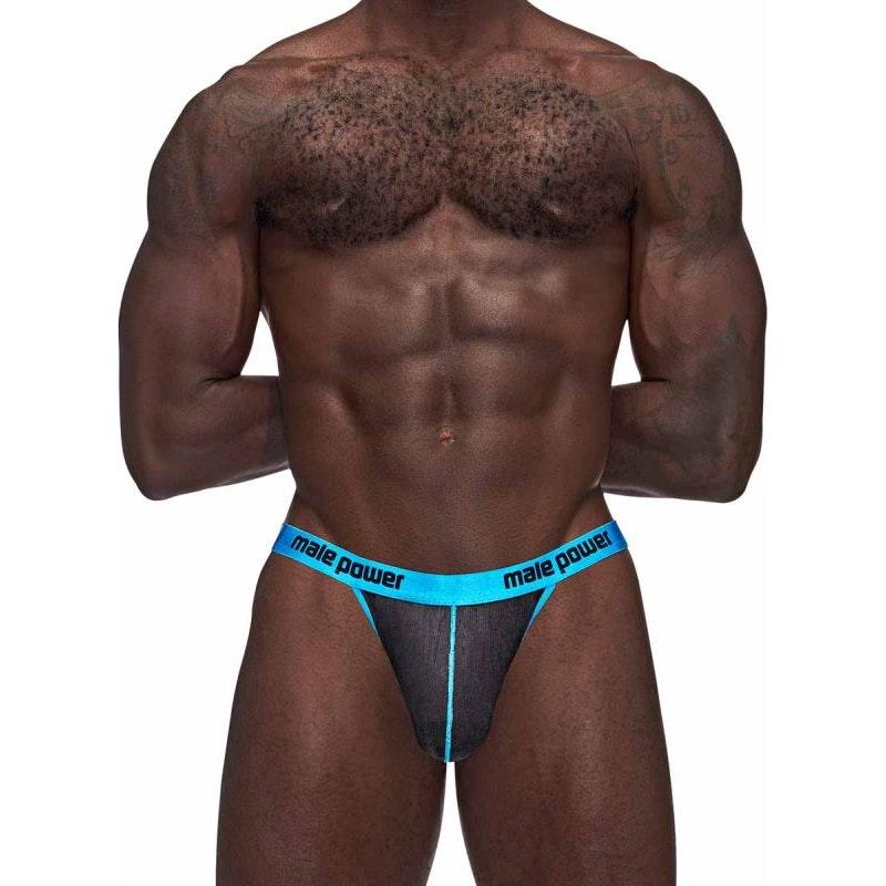 Male Power Casanova Uplift Micro Thong Black - Lingerie
