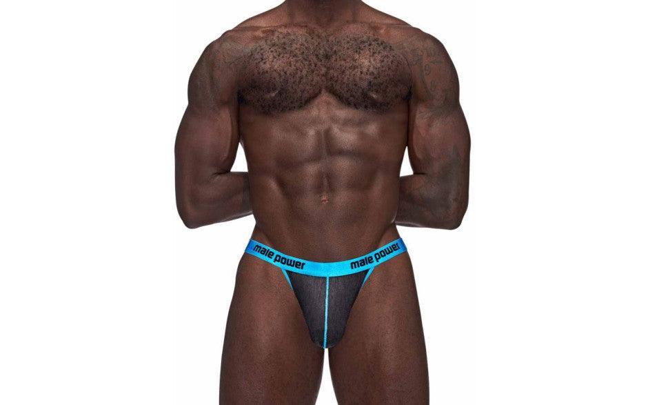 Male Power Casanova Uplift Micro Thong Black - Naughty by Nature Adult Store