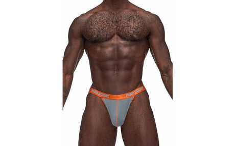 Male Power Casanova Uplift Micro Thong Grey - Naughty by Nature Adult Store