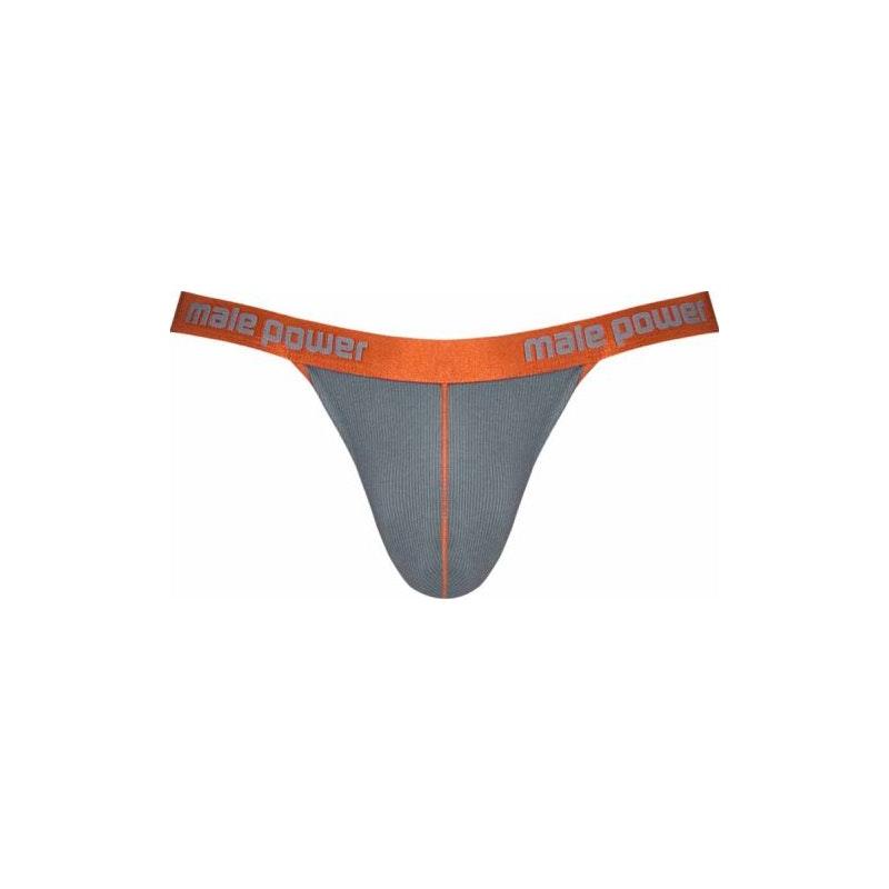 Male Power Casanova Uplift Micro Thong Grey - Naughty by Nature Adult Store