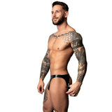 Male Power Moonshine Jock Strap Black - Lingerie