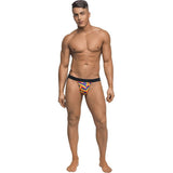 Male Power Pride Fest Jock – Rainbow Herringbone Supportive Jockstrap - Lingerie