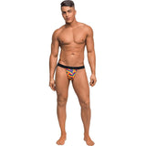 Male Power Pride Fest Jock – Rainbow Herringbone Supportive Jockstrap - Lingerie