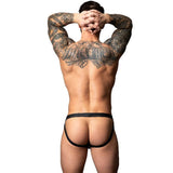Male Power Snap Off Jock Black - Lingerie