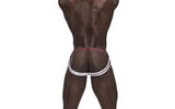 Male Power Sport Mesh Jock Burgundy - Lingerie