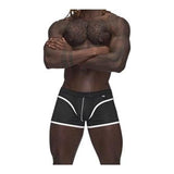 Male Power Sport Mesh Mini Short Black - Naughty by Nature Adult Store